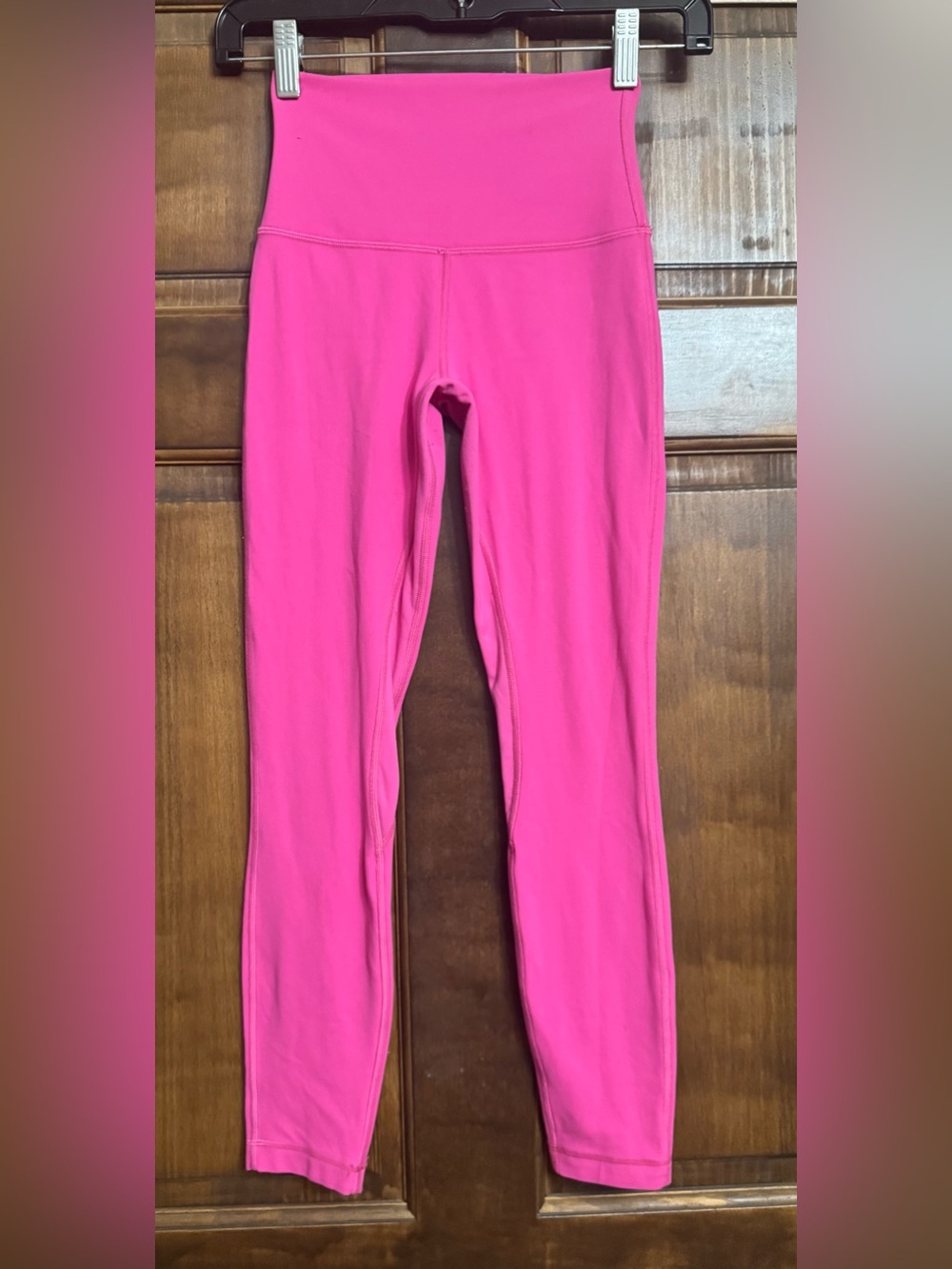 lululemon athletica Bright Pink High-Rise Performance Leggings